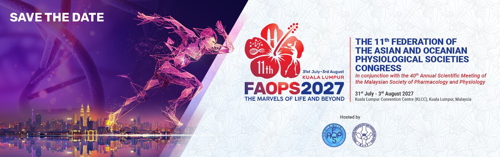 The 11th Federation of the Asian and Oceanian Physiological Societies Congress (FAOPS2027)