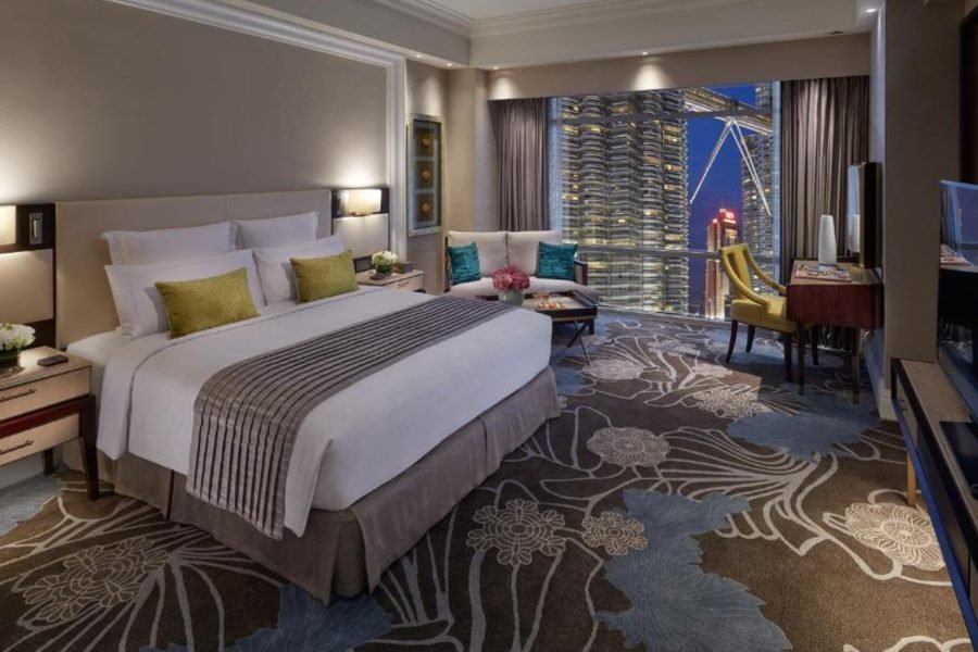 Guest room at Mandarin Oriental, Kuala Lumpur